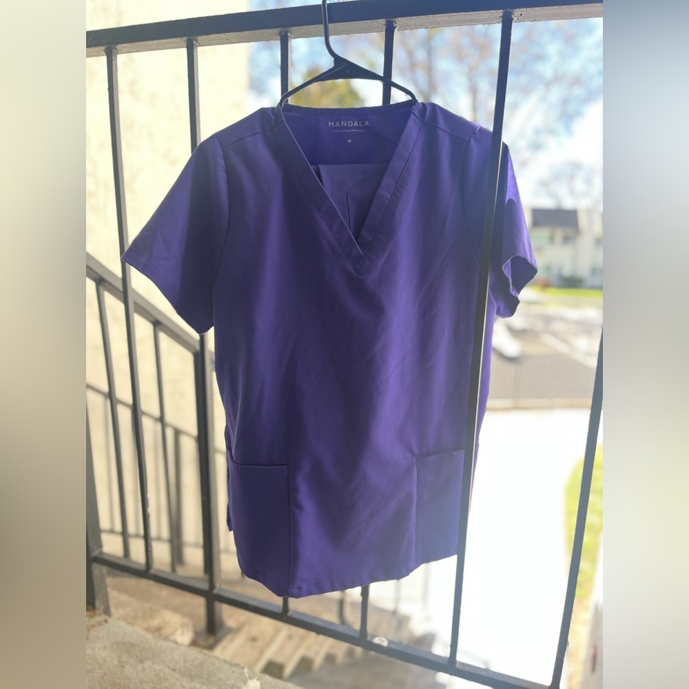 Purple Mandala scrubs